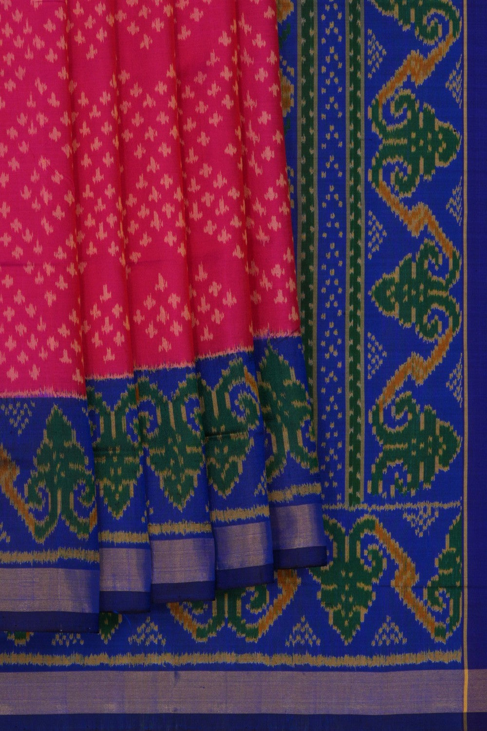 Image of Rajkot Silk Pink Saree